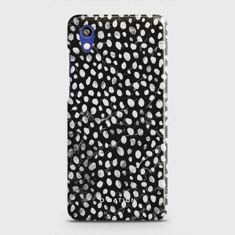 Huawei Honor 8S Cover - Bold Dots Series - Matte Finish - Snap On Hard Case with LifeTime Colors Guarantee