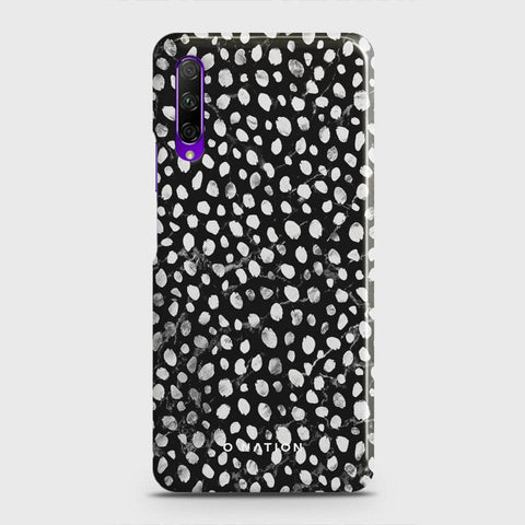 Honor 9X Cover - Bold Dots Series - Matte Finish - Snap On Hard Case with LifeTime Colors Guarantee