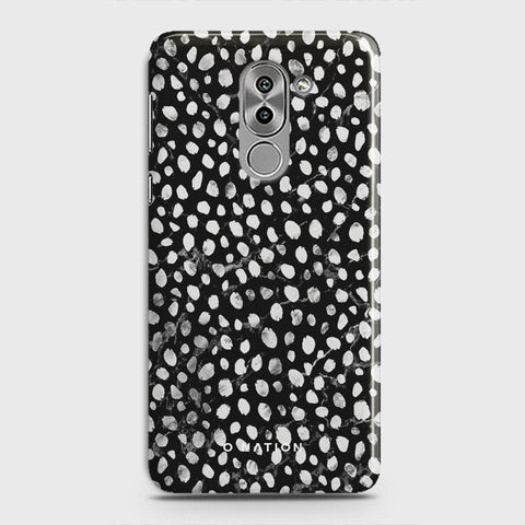 Huawei Honor 6X Cover - Bold Dots Series - Matte Finish - Snap On Hard Case with LifeTime Colors Guarantee