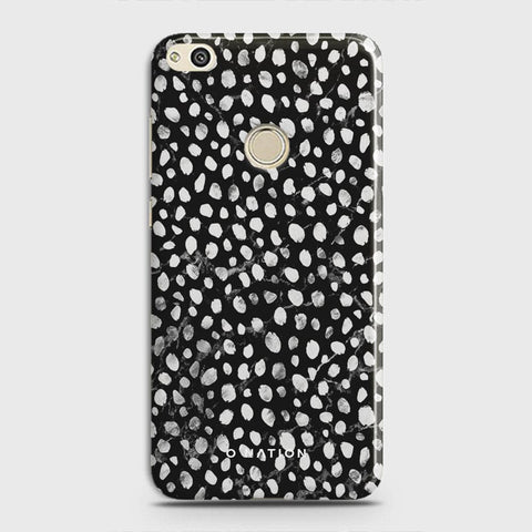 Huawei Honor 8 Lite Cover - Bold Dots Series - Matte Finish - Snap On Hard Case with LifeTime Colors Guarantee