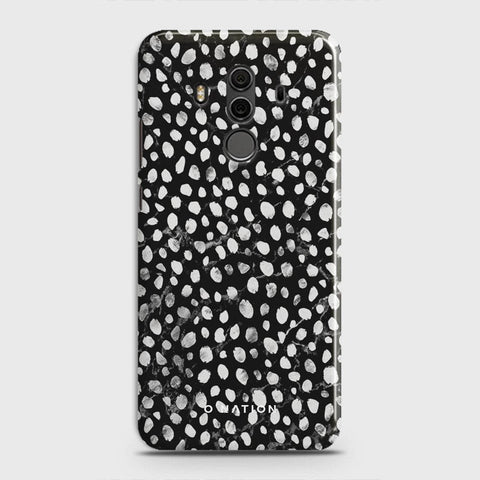 Huawei Mate 10 Pro Cover - Bold Dots Series - Matte Finish - Snap On Hard Case with LifeTime Colors Guarantee