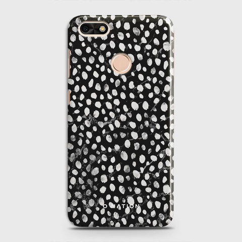 Huawei Y6 Pro 2017 / P9 Lite Mini Cover - Bold Dots Series - Matte Finish - Snap On Hard Case with LifeTime Colors Guarantee