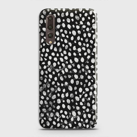 Huawei P20 Pro Cover - Bold Dots Series - Matte Finish - Snap On Hard Case with LifeTime Colors Guarantee