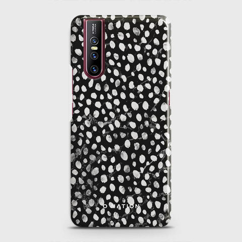 Vivo V15 Pro Cover - Bold Dots Series - Matte Finish - Snap On Hard Case with LifeTime Colors Guarantee