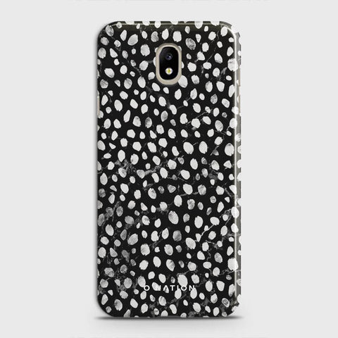 Samsung Galaxy J3 2018 Cover - Bold Dots Series - Matte Finish - Snap On Hard Case with LifeTime Colors Guarantee