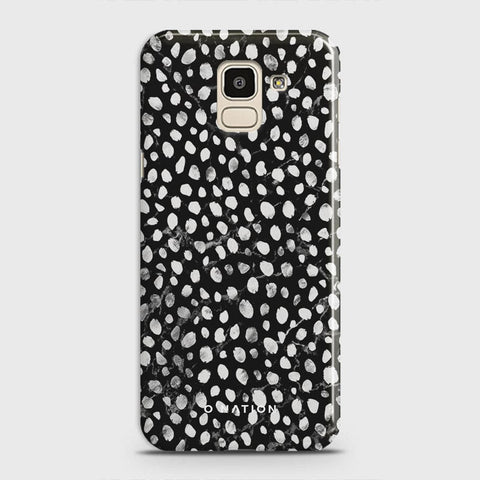 Samsung Galaxy J6 2018 Cover - Bold Dots Series - Matte Finish - Snap On Hard Case with LifeTime Colors Guarantee