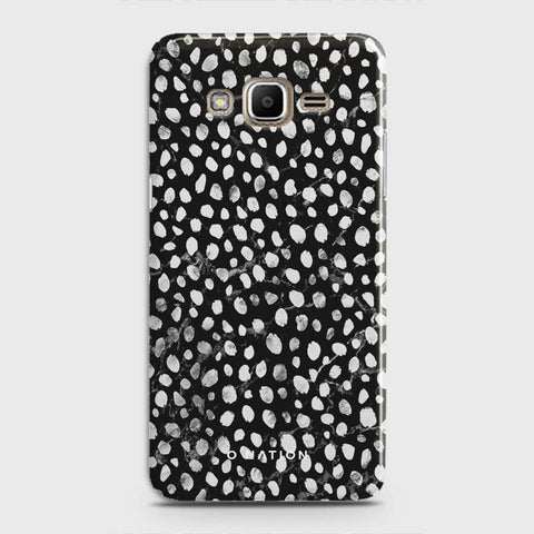 Samsung Galaxy J3 2016 / J320 Cover - Bold Dots Series - Matte Finish - Snap On Hard Case with LifeTime Colors Guarantee