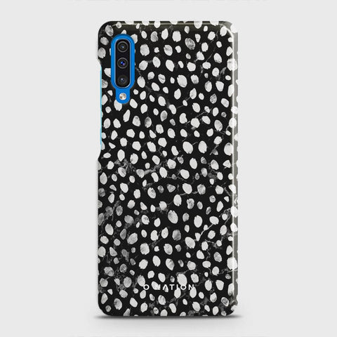 Samsung Galaxy A50 Cover - Bold Dots Series - Matte Finish - Snap On Hard Case with LifeTime Colors Guarantee