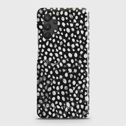Samsung Galaxy A32 Cover - Bold Dots Series - Matte Finish - Snap On Hard Case with LifeTime Colors Guarantee (Fast Delivery) (H)