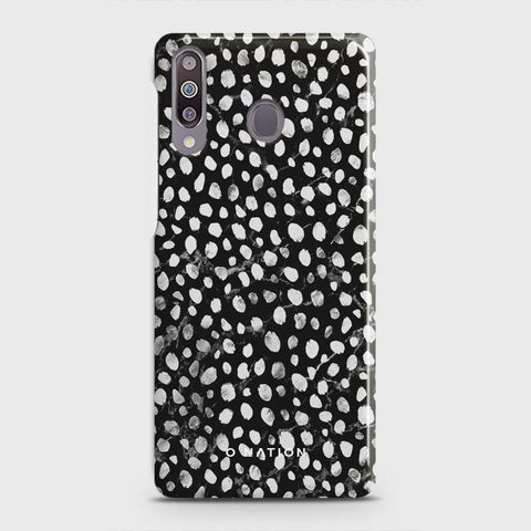 Samsung Galaxy M30 Cover - Bold Dots Series - Matte Finish - Snap On Hard Case with LifeTime Colors Guarantee