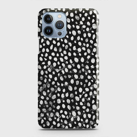 iPhone 13 Pro Max Cover - Bold Dots Series - Matte Finish - Snap On Hard Case with LifeTime Colors Guarantee