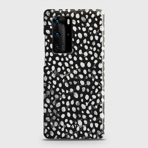 Huawei P40 Pro Cover - Bold Dots Series - Matte Finish - Snap On Hard Case with LifeTime Colors Guarantee