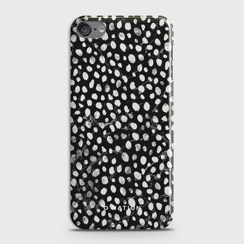 iPod Touch 6 Cover - Bold Dots Series - Matte Finish - Snap On Hard Case with LifeTime Colors Guarantee