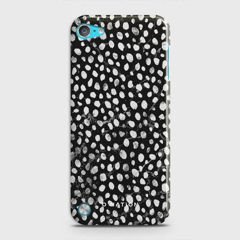 iPod Touch 6 Cover - Bold Dots Series - Matte Finish - Snap On Hard Case with LifeTime Colors Guarantee