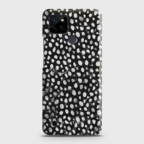Realme C21Y Cover - Bold Dots Series - Matte Finish - Snap On Hard Case with LifeTime Colors Guarantee