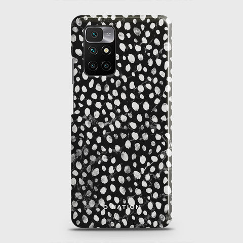 Xiaomi Redmi 10 Cover - Bold Dots Series - Matte Finish - Snap On Hard Case with LifeTime Colors Guarantee