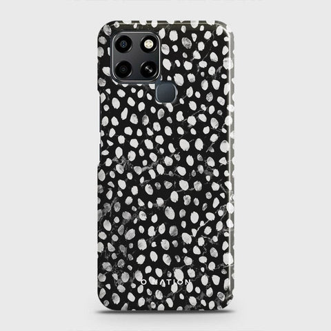 Infinix Smart 6 Cover - Bold Dots Series - Matte Finish - Snap On Hard Case with LifeTime Colors Guarantee