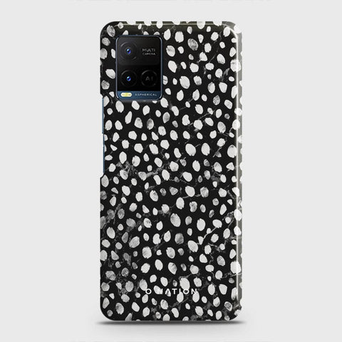 Vivo Y33s Cover - Bold Dots Series - Matte Finish - Snap On Hard Case with LifeTime Colors Guarantee