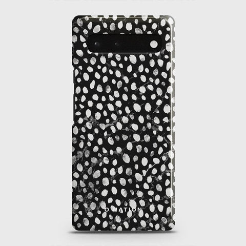 Google Pixel 6 Cover - Bold Dots Series - Matte Finish - Snap On Hard Case with LifeTime Colors Guarantee