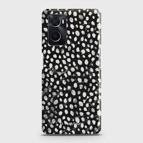 Oppo A36 Cover - Bold Dots Series - Matte Finish - Snap On Hard Case with LifeTime Colors Guarantee