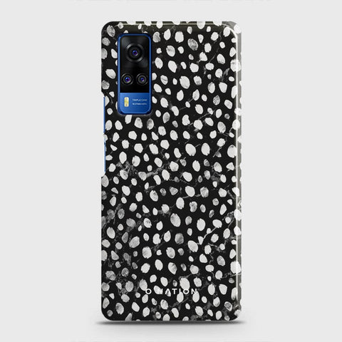 Vivo Y51 2020  Cover - Bold Dots Series - Matte Finish - Snap On Hard Case with LifeTime Colors Guarantee