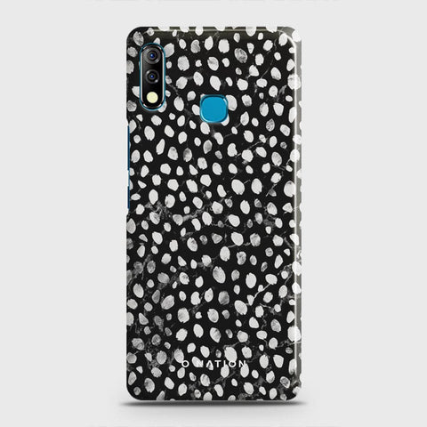 Tecno Camon 12 Cover - Bold Dots Series - Matte Finish - Snap On Hard Case with LifeTime Colors Guarantee