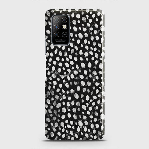 Infinix Note 8 Cover - Bold Dots Series - Matte Finish - Snap On Hard Case with LifeTime Colors Guarantee