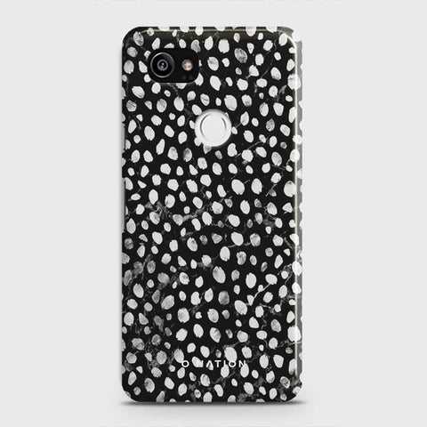 Google Pixel 2 XL Cover - Bold Dots Series - Matte Finish - Snap On Hard Case with LifeTime Colors Guarantee