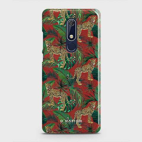 Nokia 5.1 Cover - Bold Dots Series - Matte Finish - Snap On Hard Case with LifeTime Colors Guarantee