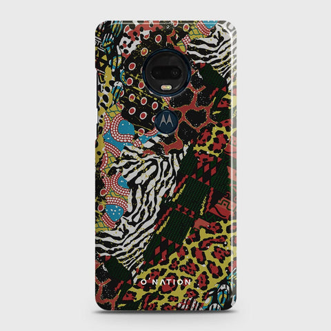 Motorola Moto G7 Plus Cover - Bold Dots Series - Matte Finish - Snap On Hard Case with LifeTime Colors Guarantee