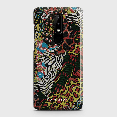 Nokia 5.1 Plus / Nokia X5  Cover - Bold Dots Series - Matte Finish - Snap On Hard Case with LifeTime Colors Guarantee