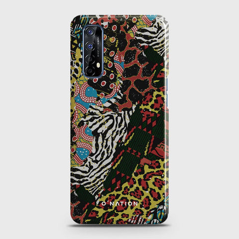 Realme 7 Cover - Bold Dots Series - Matte Finish - Snap On Hard Case with LifeTime Colors Guarantee