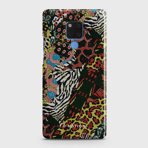 Huawei Mate 20 Cover - Bold Dots Series - Matte Finish - Snap On Hard Case with LifeTime Colors Guarantee