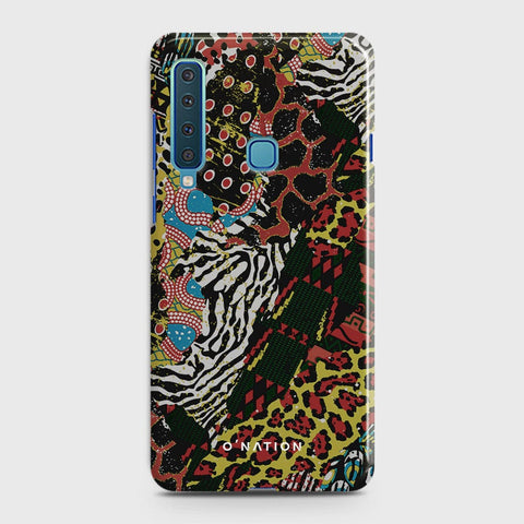 Samsung Galaxy A9 2018 Cover - Bold Dots Series - Matte Finish - Snap On Hard Case with LifeTime Colors Guarantee