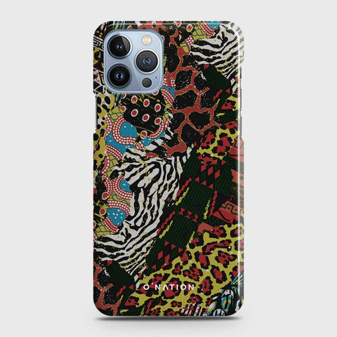 iPhone 13 Pro Max Cover - Bold Dots Series - Matte Finish - Snap On Hard Case with LifeTime Colors Guarantee