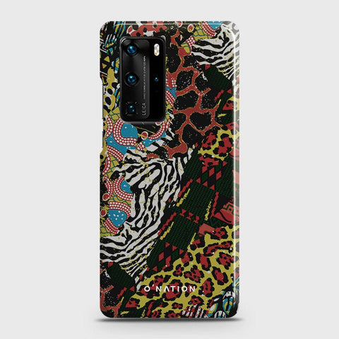 Huawei P40 Pro Cover - Bold Dots Series - Matte Finish - Snap On Hard Case with LifeTime Colors Guarantee