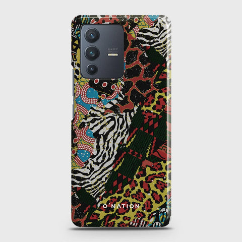 Vivo V23 5G Cover - Bold Dots Series - Matte Finish - Snap On Hard Case with LifeTime Colors Guarantee