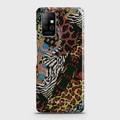 Infinix Note 8 Cover - Bold Dots Series - Matte Finish - Snap On Hard Case with LifeTime Colors Guarantee