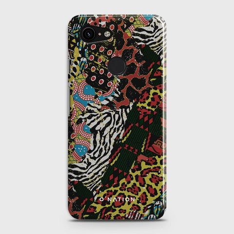 Google Pixel 3 XL Cover - Bold Dots Series - Matte Finish - Snap On Hard Case with LifeTime Colors Guarantee