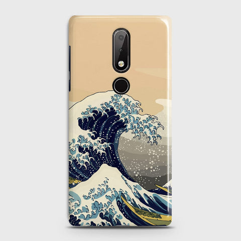 Nokia 6.1 Plus Cover - Adventure Series - Matte Finish - Snap On Hard Case with LifeTime Colors Guarantee