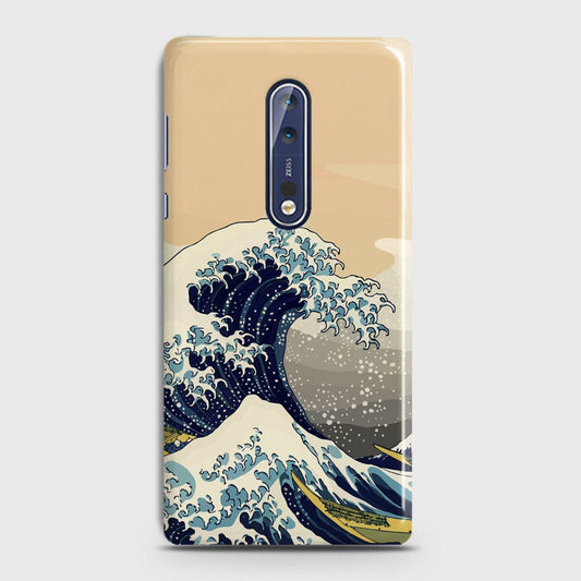 Nokia 8 Cover - Adventure Series - Matte Finish - Snap On Hard Case with LifeTime Colors Guarantee