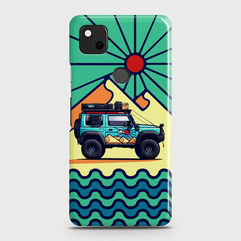 Google Pixel 4a 4G Cover - Adventure Series - Matte Finish - Snap On Hard Case with LifeTime Colors Guarantee