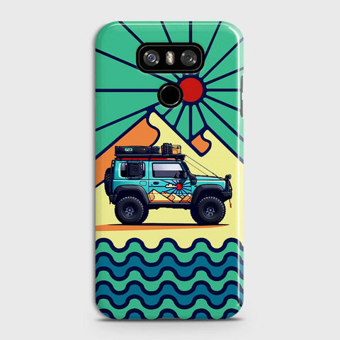 LG G6 Cover - Adventure Series - Matte Finish - Snap On Hard Case with LifeTime Colors Guarantee