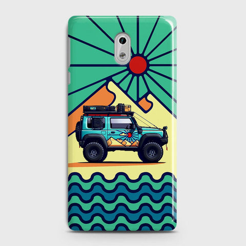 Nokia 3 Cover - Adventure Series - Matte Finish - Snap On Hard Case with LifeTime Colors Guarantee