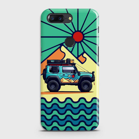 OnePlus 5T  Cover - Adventure Series - Matte Finish - Snap On Hard Case with LifeTime Colors Guarantee