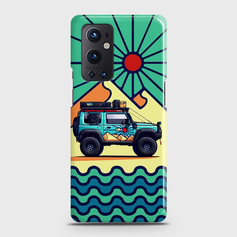 OnePlus 9 Pro  Cover - Adventure Series - Matte Finish - Snap On Hard Case with LifeTime Colors Guarantee