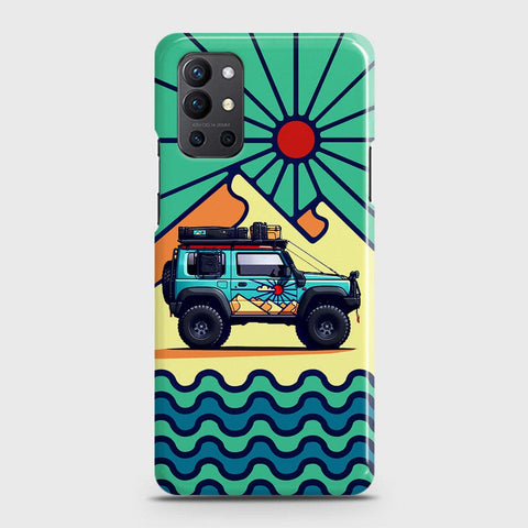 OnePlus 9R  Cover - Adventure Series - Matte Finish - Snap On Hard Case with LifeTime Colors Guarantee