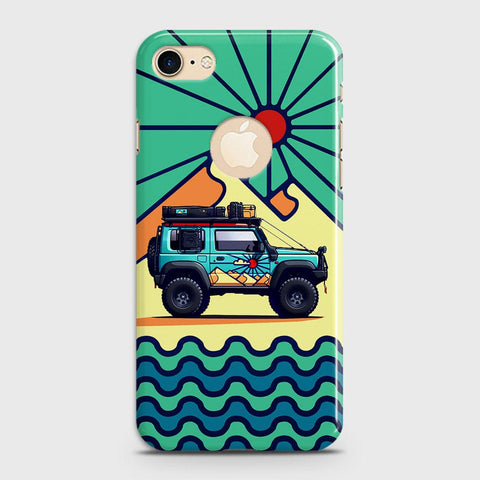 iPhone 7 Cover - Adventure Series - Matte Finish - Snap On Hard Case with LifeTime Colors Guarantee