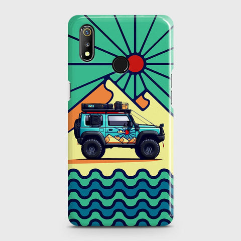 Realme 3 Pro Cover - Adventure Series - Matte Finish - Snap On Hard Case with LifeTime Colors Guarantee