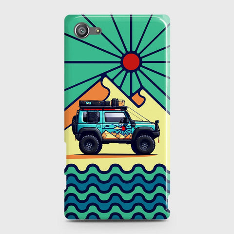 Sony Xperia Z5 Compact / Z5 Mini Cover - Adventure Series - Matte Finish - Snap On Hard Case with LifeTime Colors Guarantee